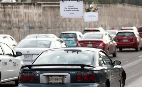 Uber faz anúncio com drone no México