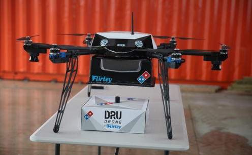 Entrega de pizzas com drone: sim, a Domino's fez!