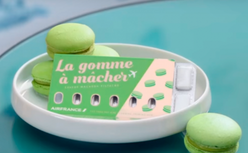 A Air France cria novo chiclete que ameniza pressão nos ouvidos em voos!  