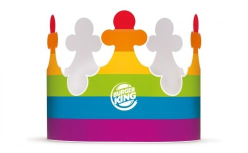 Burger King distribuirá coroas coloridas para apoiar orgulho LGBT