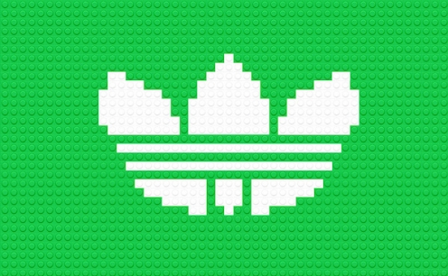 Logotipos icônicos são recriados em LEGO