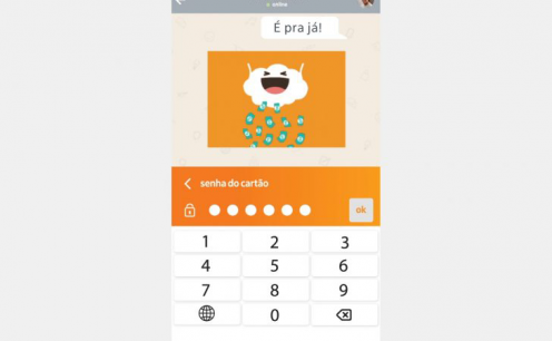 Faça transferências sem sair de um aplicativo com o novo Teclado Itaú! 