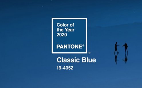 Por que a PANTONE elegeu o azul clássico como a nova cor de 2020?