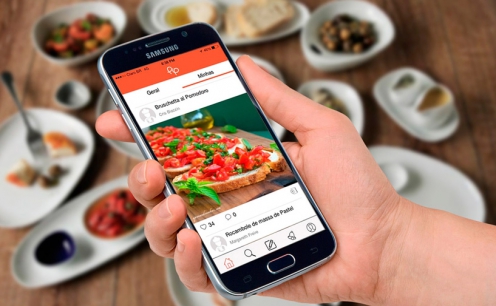 Pip, uma rede social para quem ama culinária