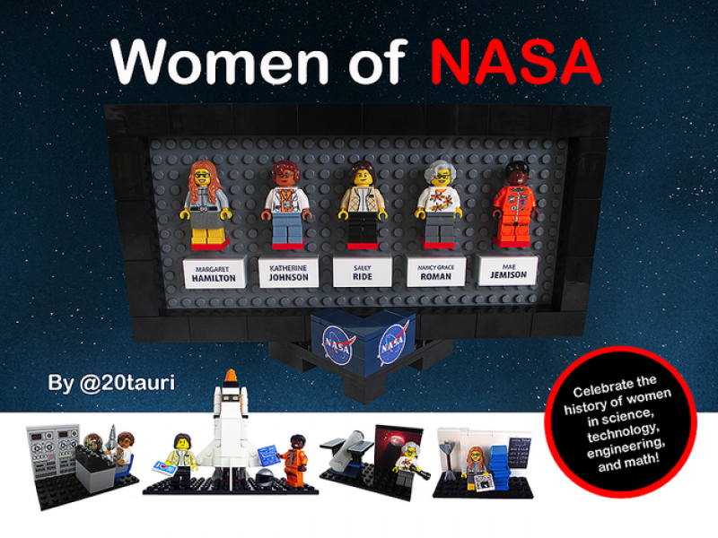 LEGO vai lançar  “Women of NASA”