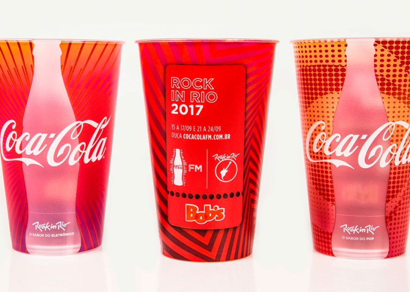 Especial Rock in Rio: Coca-Cola e Bob’s lançam copo exclusivo para o festival! 