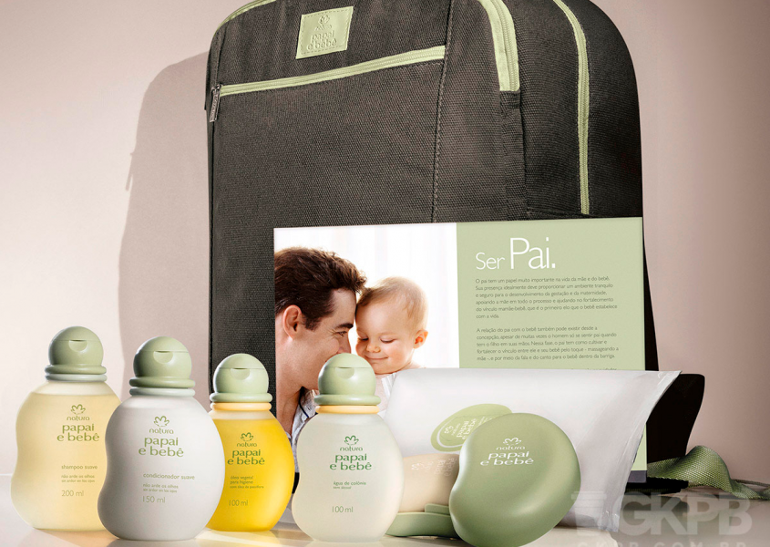 Natura lança nova linha “Papai e Bebê”  