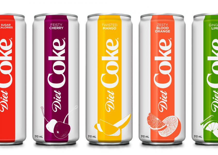 Novidades da Coca-Cola traz mudanças na história da Diet Coke! 