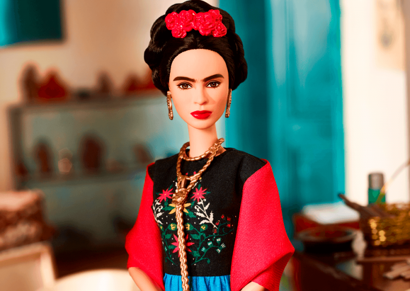 Uma boneca da Frida Kahlo? Venha conhecer a nova linha “Barbie Mulheres Inspiradoras”! 