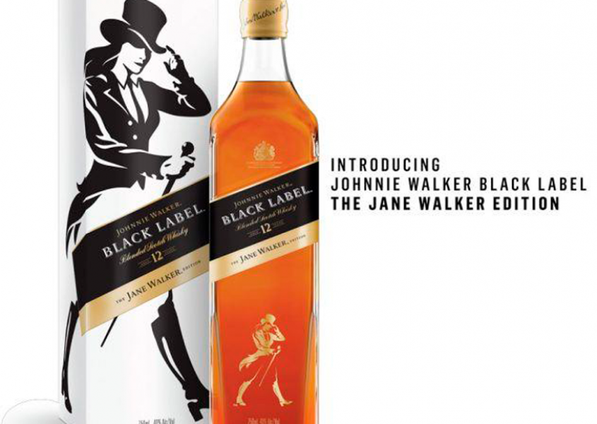 Versão feminina do Johnnie Walker? Conheça a edição limitada do novo Whisky Jane Walker!  