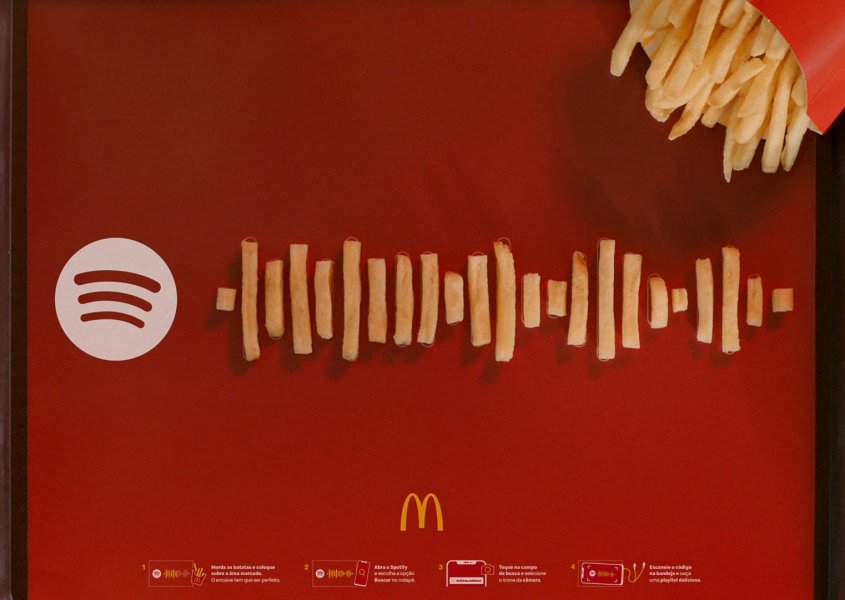 FriesList: Ação une McDonald's e Spotify