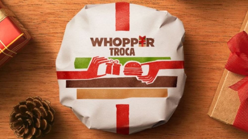 E se o seu presente ruim de Natal virasse um lanche do BK?